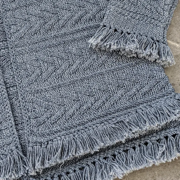 🎊HP🎊❄️$348 Current/Elliott Cable Fringe Sweater - Picture 8 of 9